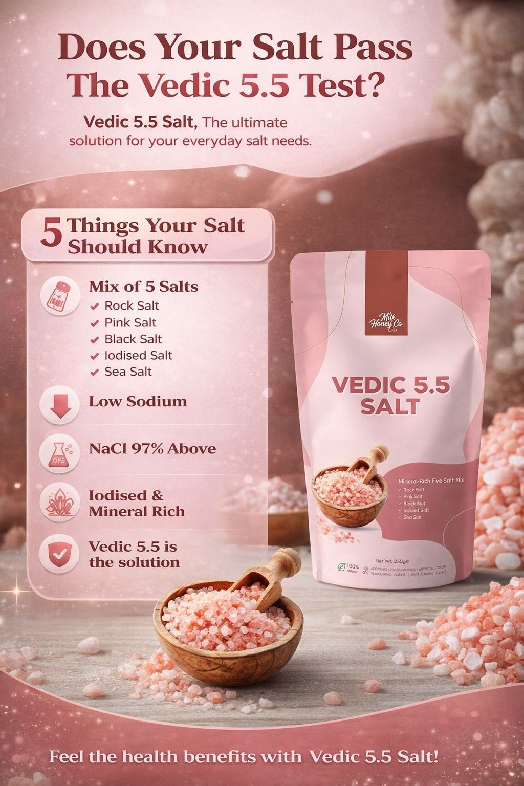 Vedic 5.5 Salt | 250g