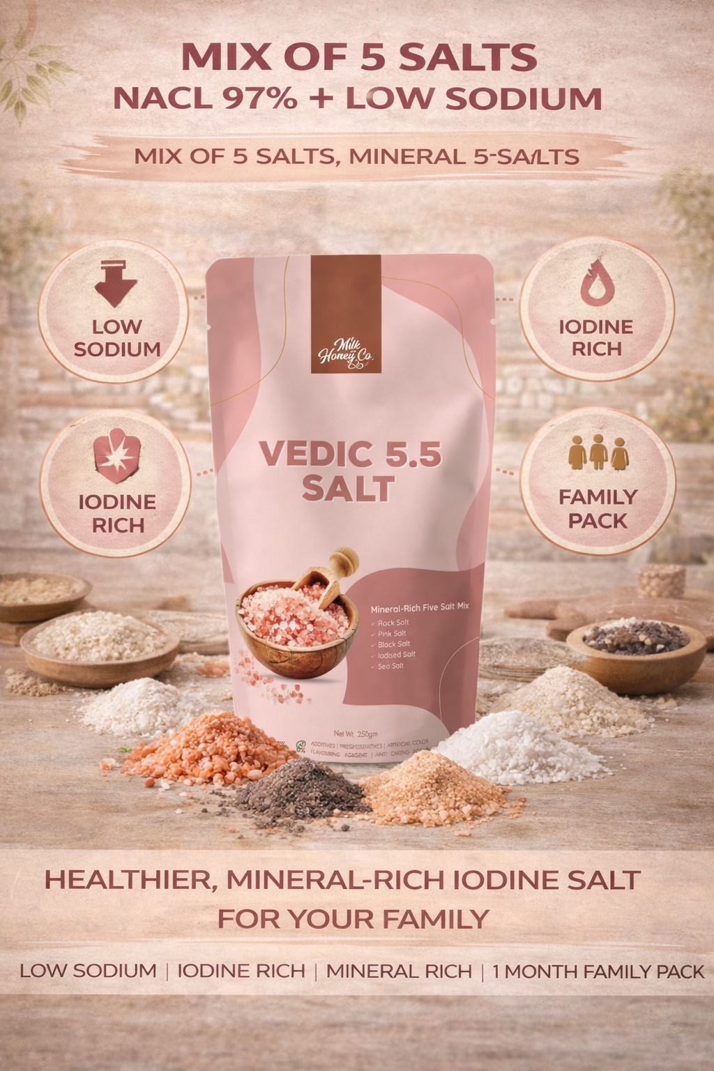 Vedic 5.5 Salt | 250g