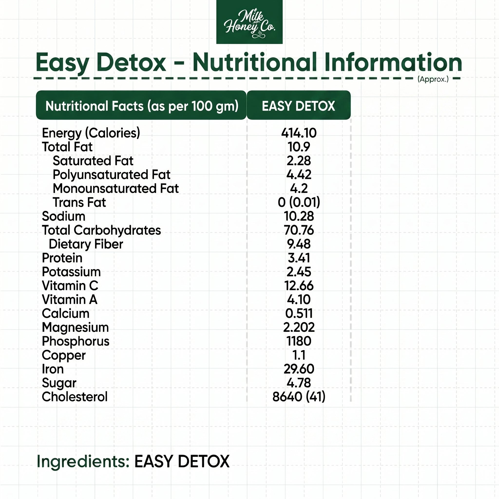 Easy Detox Herbal Drink | 250g